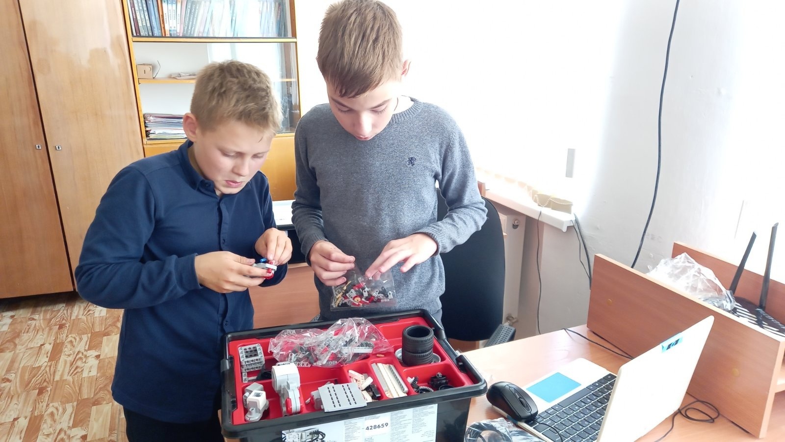 Кружок робототехники.