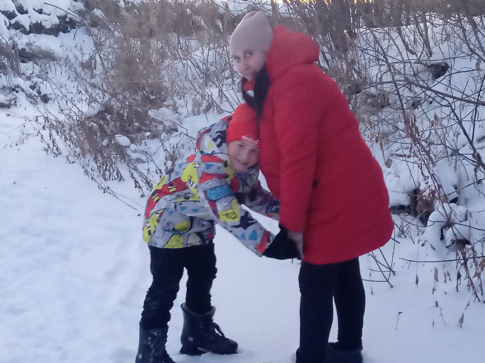 Выходные с родителями.